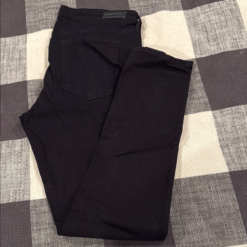 Ag Adriano Goldschmied Black Skinny Jeans